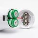 Аккумуляторная LED лампочка 20 Вт E27 с зарядкой через Type-C, аварийная лампа от usb со съемными аккумуляторами 18650 и крючком для подвешивания id_37721 фото 4