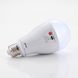 Аккумуляторная LED лампочка 20 Вт E27 с зарядкой через Type-C, аварийная лампа от usb со съемными аккумуляторами 18650 и крючком для подвешивания id_37721 фото 2