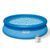 Надувний басейн Intex 28122 Easy Set 305х76 см круглий сімейний великий синій з фільтр-насосом 1250 л/год для дачі та двору 42376 фото